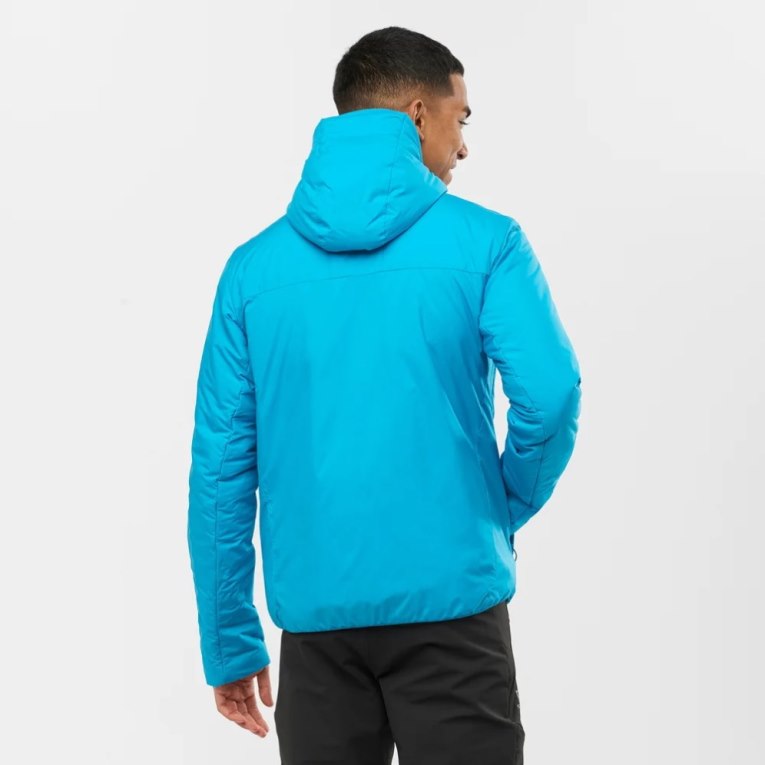 Salomon Outrack Men's Insulated Jackets Turquoise | CA 97V21